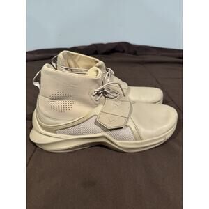 FENTY Puma by Rihanna Sneakers Women’s Size 9 Beige Tan Trainers Mid Top Shoes